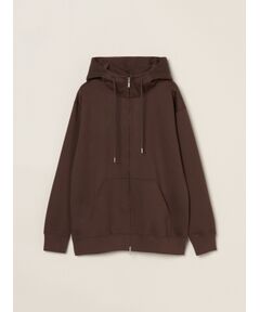 three dots / スリードッツ パーカー | Men's cardboard sweat zip hoody