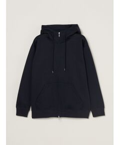 three dots / スリードッツ パーカー | Men's cardboard sweat zip hoody