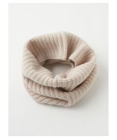 Holiday cashmere snood