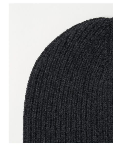 three dots / スリードッツ ニット・セーター | Holiday cashmere cap | 詳細3