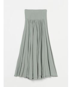 three dots / スリードッツ スカート | jersey colette long skirt