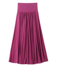 three dots / スリードッツ スカート | jersey colette long skirt