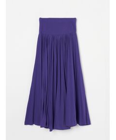 three dots / スリードッツ スカート | jersey colette long skirt