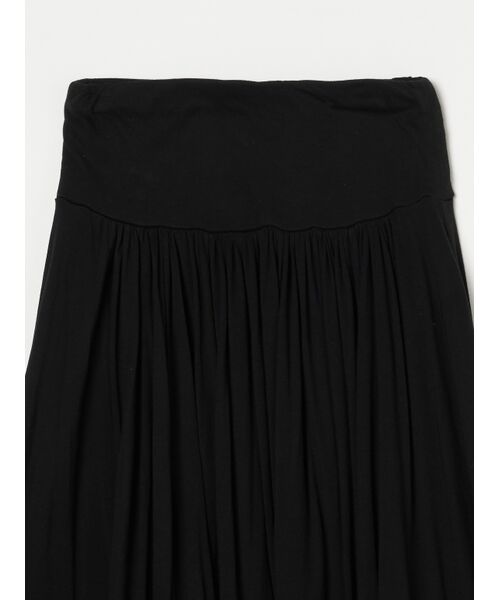 three dots / スリードッツ スカート | jersey colette long skirt | 詳細2