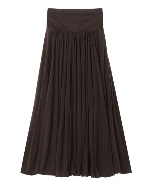 jersey colette long skirt （スカート）｜three dots