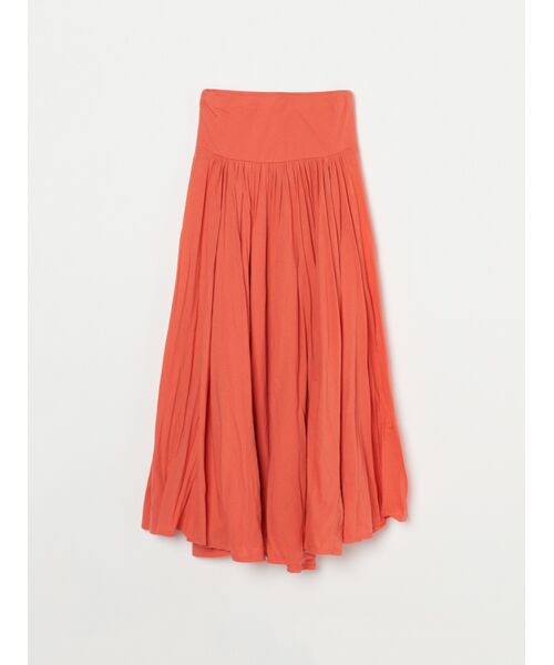 three dots/スリードッツ jersey colette long skirt sun berry XS three dots/スリードッツ jersey colette long skirt sun berry XS
