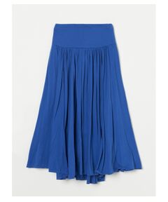 three dots / スリードッツ スカート | Jersey colette medium long skirt