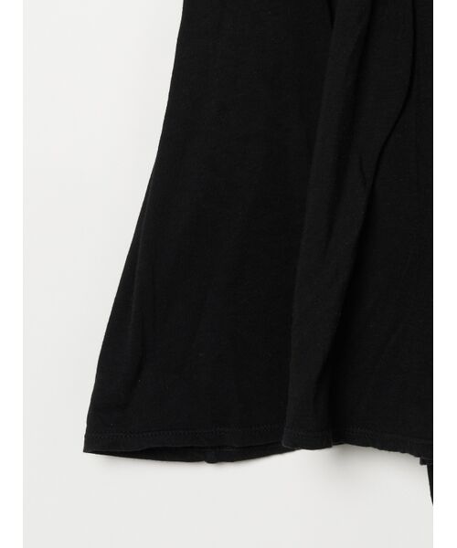 three dots / スリードッツ スカート | Jersey colette medium long skirt | 詳細4