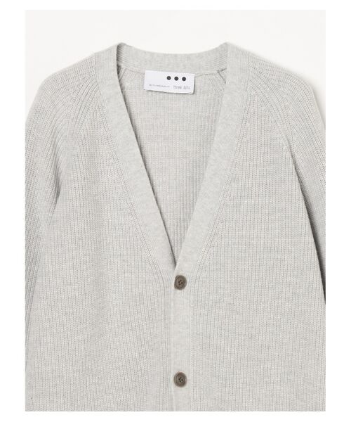 セール】 Men's 18G cotton nylon cardigan （カーディガン・ボレロ