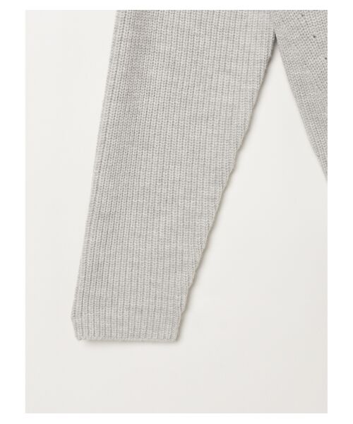 three dots / スリードッツ カーディガン・ボレロ | Men's 18G cotton nylon cardigan | 詳細3