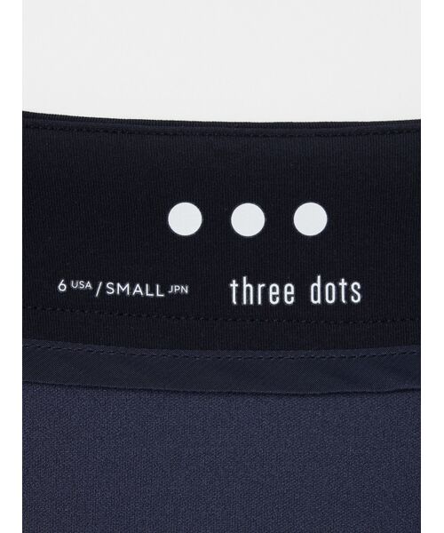three dots / スリードッツ テーラードジャケット | C dress scuba collarless jacket | 詳細3