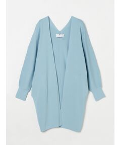 three dots / スリードッツ その他トップス | Knit outer dolman topper w/belt