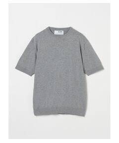 Men's 18G suvin mix s/s crewneck