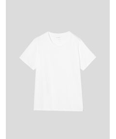 Powdery cotton s/s crew T