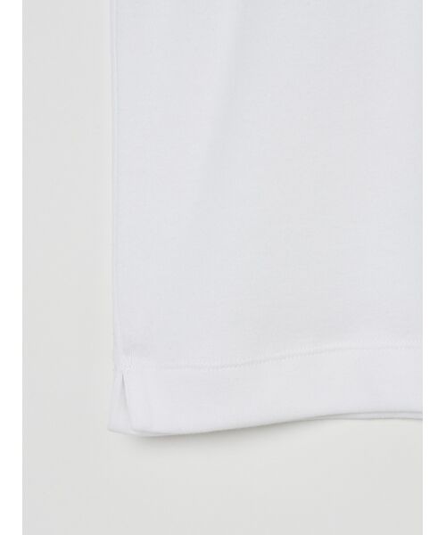 three dots / スリードッツ Tシャツ | Men's organic cottonknits henley | 詳細4