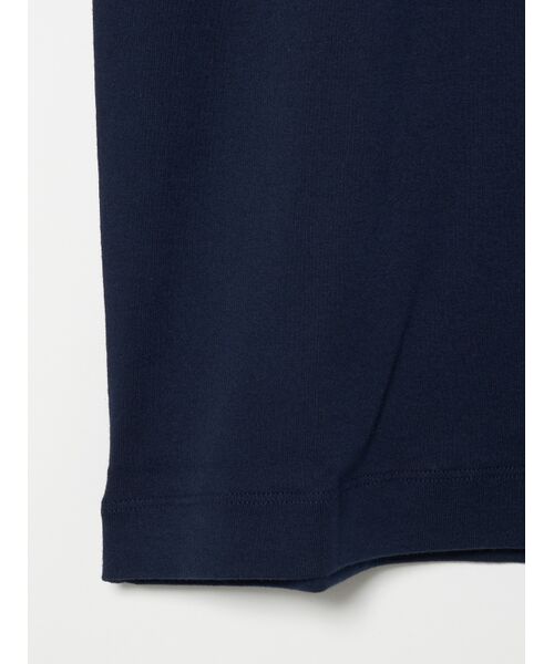 three dots / スリードッツ Tシャツ | Men's Organic cotton knit New Keith | 詳細4