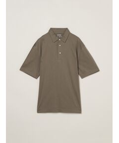 three dots / スリードッツ ポロシャツ | Men's sanded jersey george