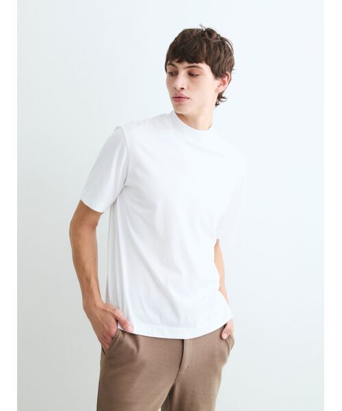 three dots / スリードッツ Tシャツ | Men's Sanded jersey Steve | 詳細6