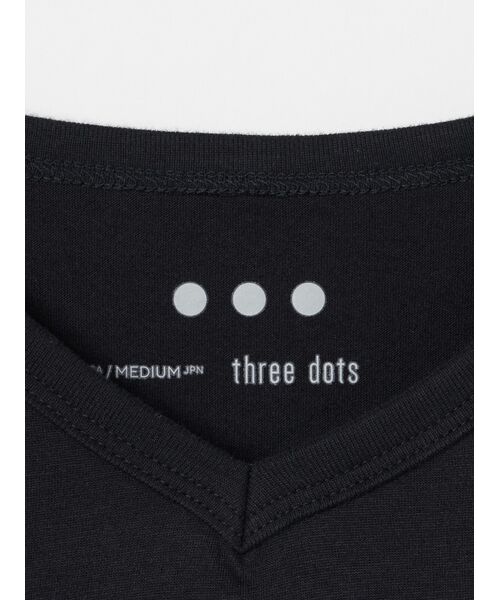 three dots / スリードッツ Tシャツ | Men's Sanded jersey New Matt | 詳細5