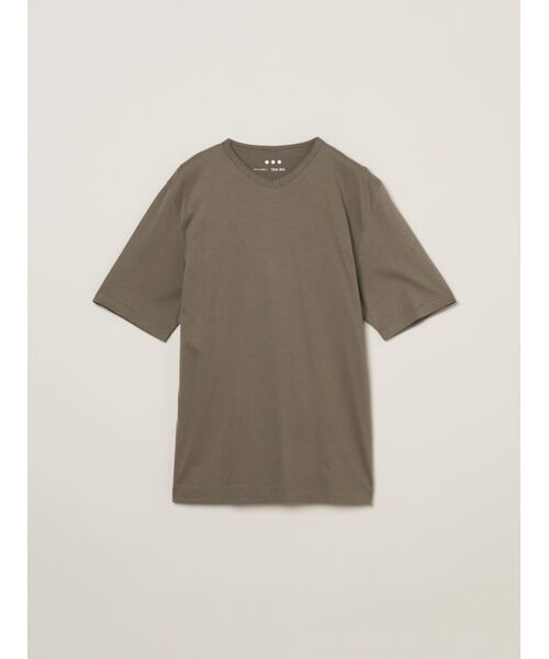 three dots / スリードッツ Tシャツ | Matt(dusty olive)