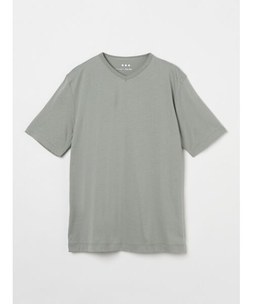 three dots / スリードッツ Tシャツ | Matt（lt green）