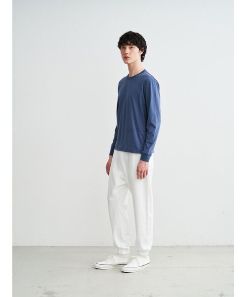 three dots / スリードッツ Tシャツ | Men's Sanded jersey crew neck | 詳細10