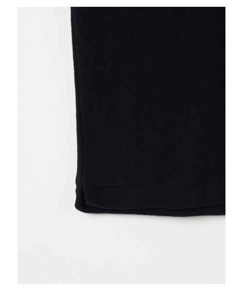 three dots / スリードッツ Tシャツ | Men's supima bare waffle henley | 詳細4