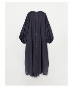 three dots / スリードッツ ドレス | Cotton loan pintuck dress