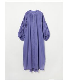 three dots / スリードッツ ドレス | Cotton loan pintuck dress