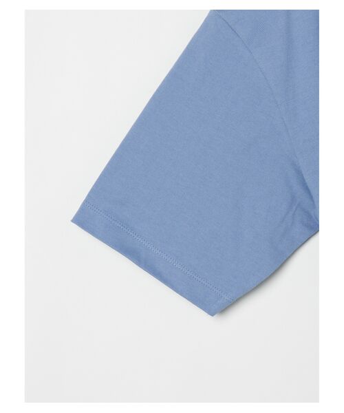 three dots / スリードッツ Tシャツ | Men's cotton silk s/s crew neck | 詳細3