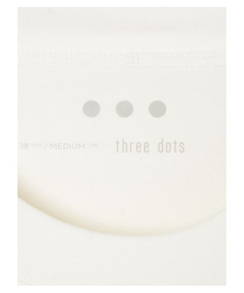 three dots / スリードッツ Tシャツ | Men's cotton silk s/s pocket T | 詳細5