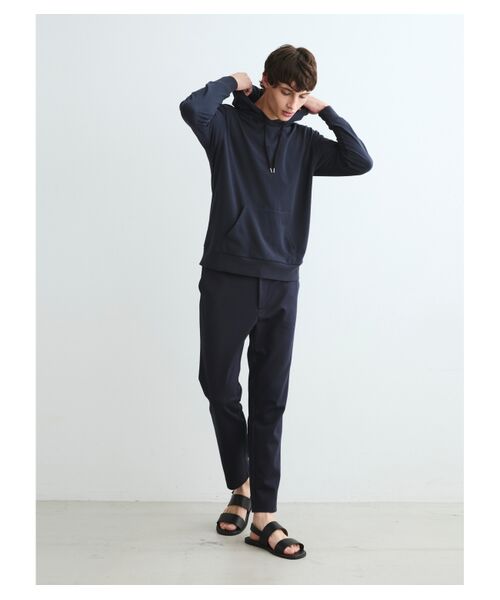 three dots / スリードッツ パーカー | Men's highgaugefleece pullover hoodie | 詳細10