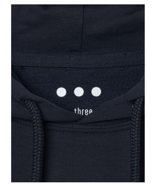 three dots / スリードッツ パーカー | Men's highgaugefleece pullover hoodie | 詳細5