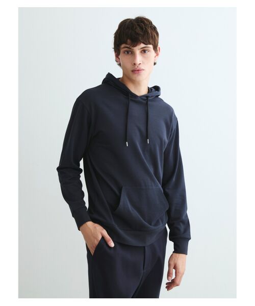 three dots / スリードッツ パーカー | Men's highgaugefleece pullover hoodie | 詳細6