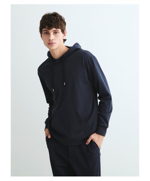 three dots / スリードッツ パーカー | Men's highgaugefleece pullover hoodie | 詳細7