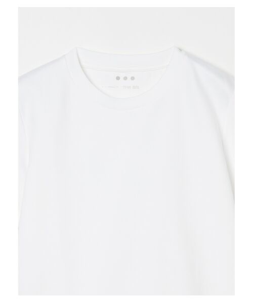 three dots / スリードッツ Tシャツ | Superfine T-shirt s/s crew T | 詳細2
