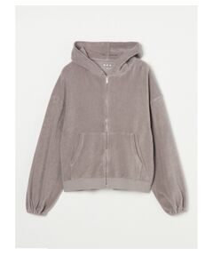 Pile hoody