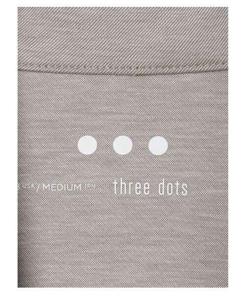 three dots / スリードッツ テーラードジャケット | Men's 36G solotex kersey jacket | 詳細5