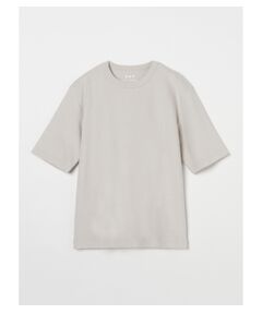 Men's compact pile s/s crew T