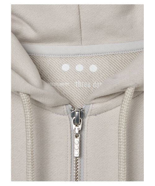 セール】 Men's suvin mix fleece zip hoody （パーカー）｜three dots ...