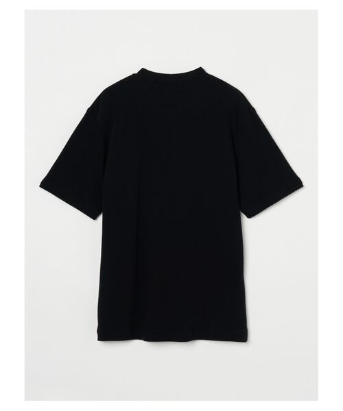 three dots / スリードッツ Tシャツ | Men's souffle cotton half zip | 詳細1