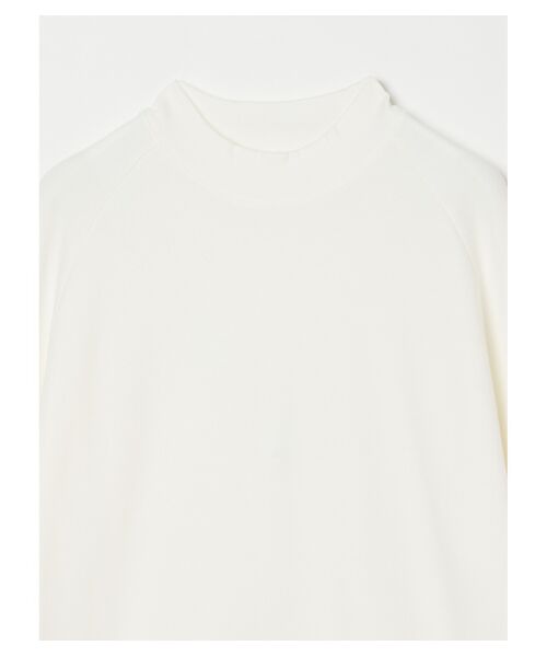 three dots / スリードッツ Tシャツ | Men's souffle cotton mockneck | 詳細2