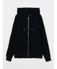 three dots / スリードッツ パーカー | Souffle cotton zipup hoody