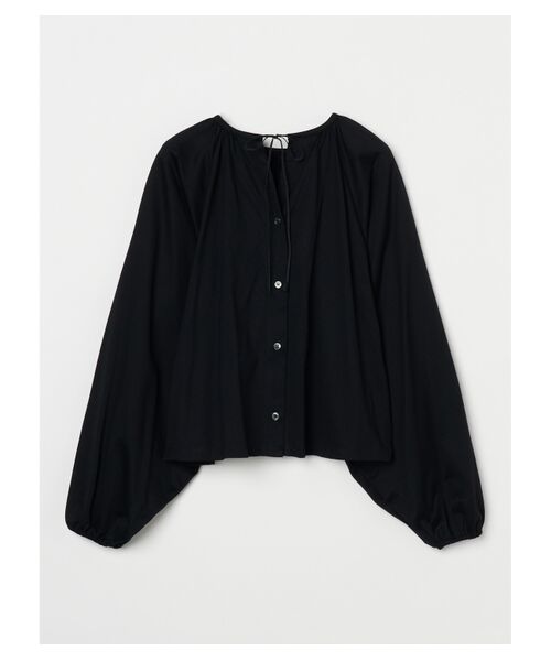 three dots / スリードッツ カーディガン・ボレロ | Deco t-shirt 2way gather cardigan | 詳細1