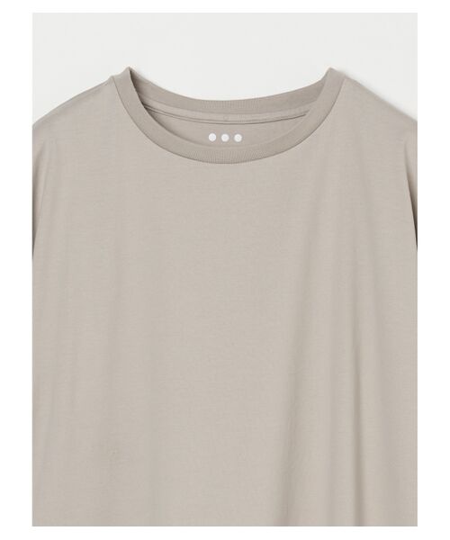 three dots / スリードッツ Tシャツ | Superfine T-shirt s/s crew neck | 詳細2