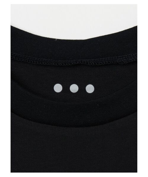 three dots / スリードッツ Tシャツ | SuperfineT-shirt dress tee | 詳細3