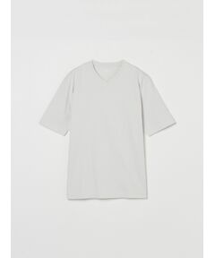 Men's powdery cotton s/s v neck T