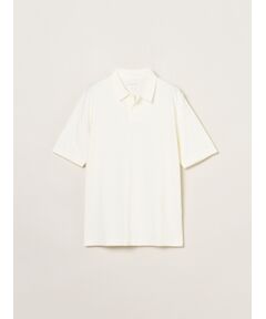 three dots / スリードッツ ポロシャツ | Men's powderycotton skipper polo