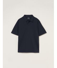 three dots / スリードッツ ポロシャツ | Men's powdery cotton skipper polo