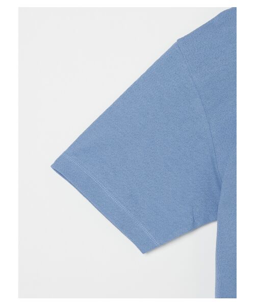 three dots / スリードッツ Tシャツ | Men's crepe weave s/s pocket T | 詳細3